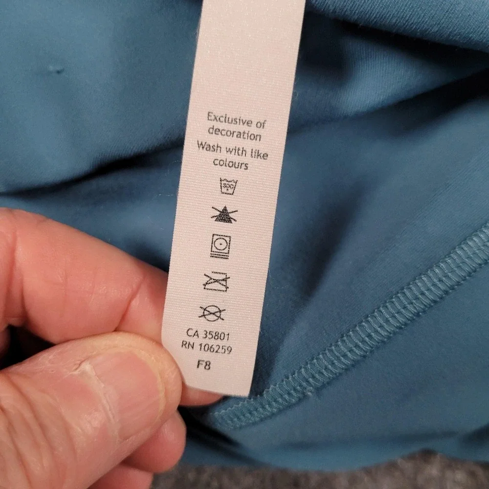 Lululemon‎ Pants Womens 10 Blue Align Pant Yoga Leggings Pockets High Rise